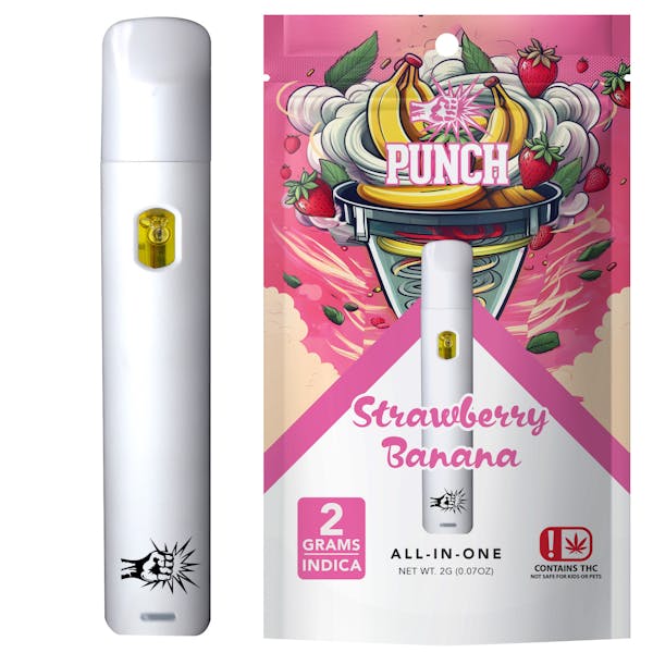 Strawberry Banana 2g Distillate AIO Indica