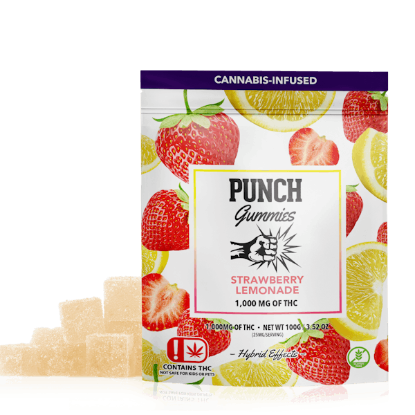 Strawberry Lemonade Extreme Gummies 1000mg