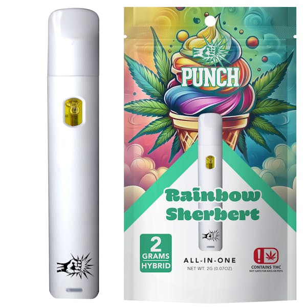 Rainbow Sherbert 2g Distillate AIO Hybrid