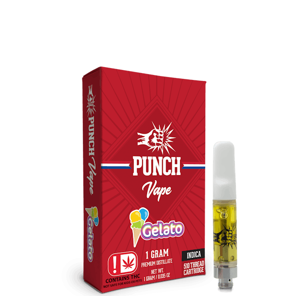 Punch - 510 Distillate Cart - Gelato (1g)