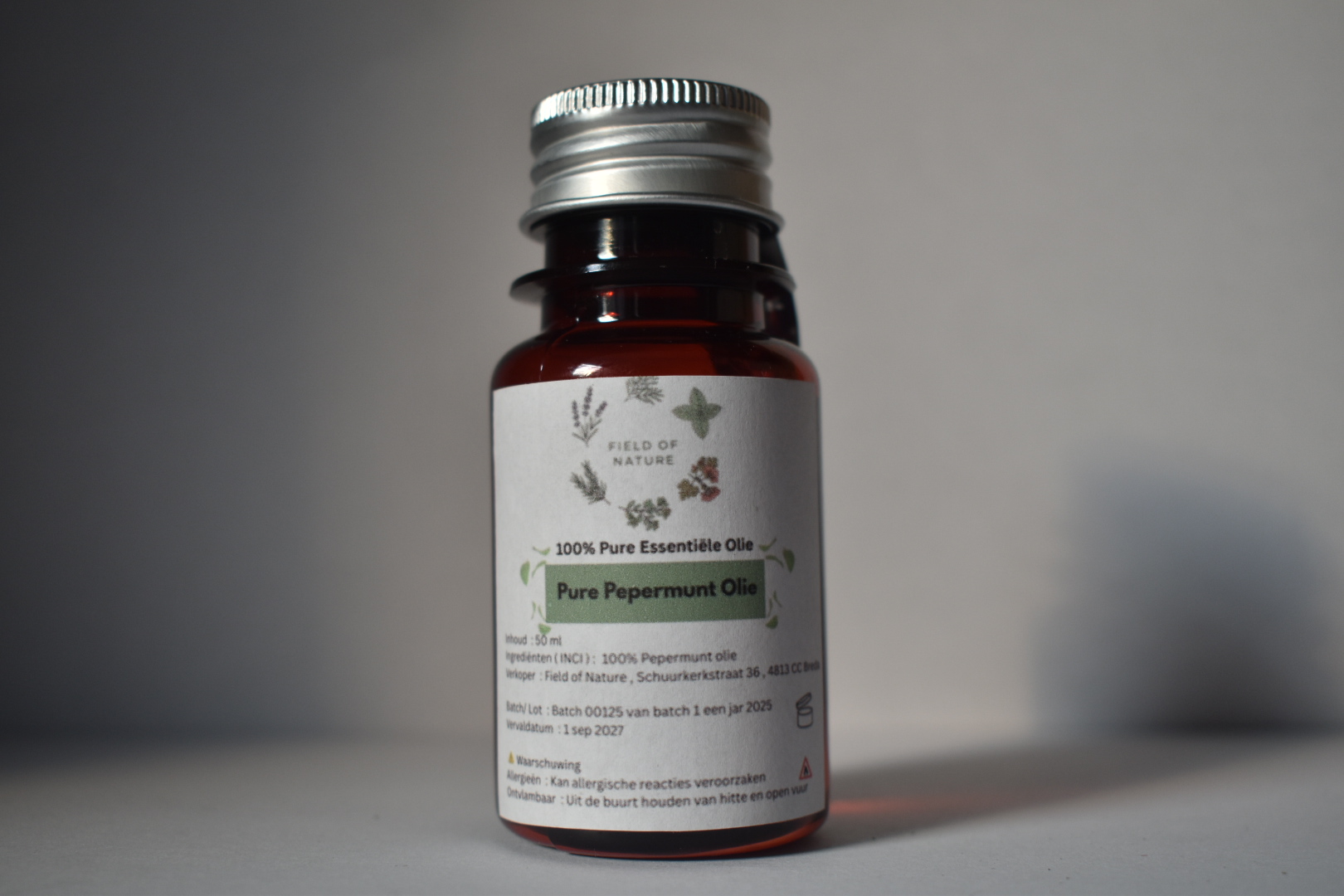 Pepermunt olie 50ml 100% puur