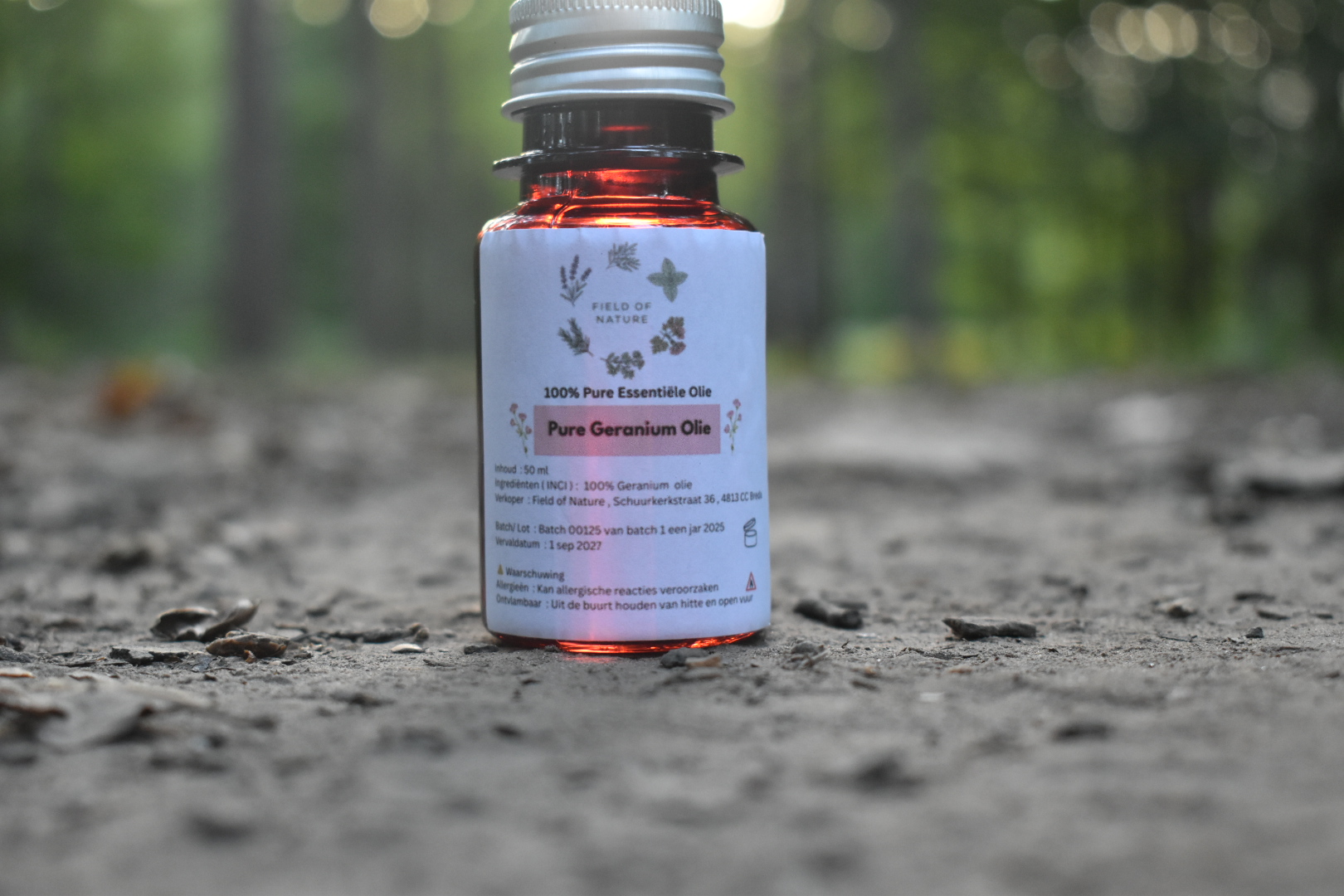 Geranium olie 50ml 100% puur