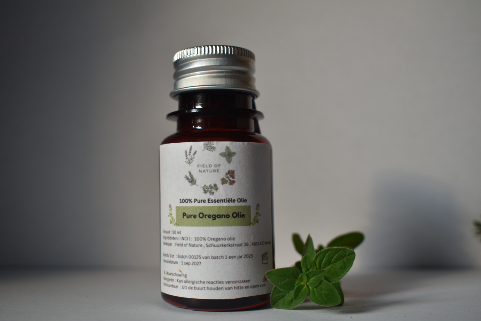 Oregano olie 50ml 100% puur