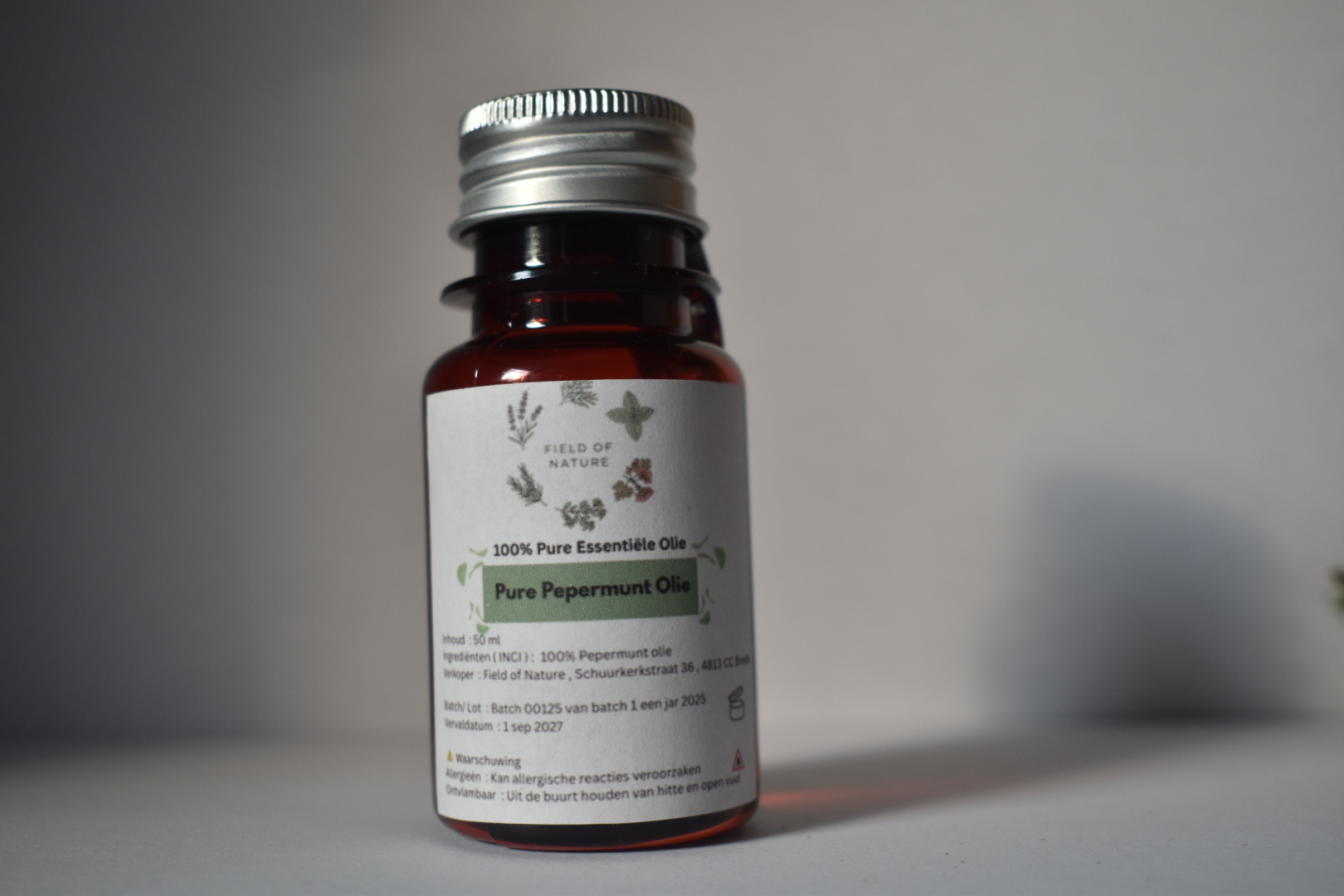 Pepermunt olie 50ml 100% puur