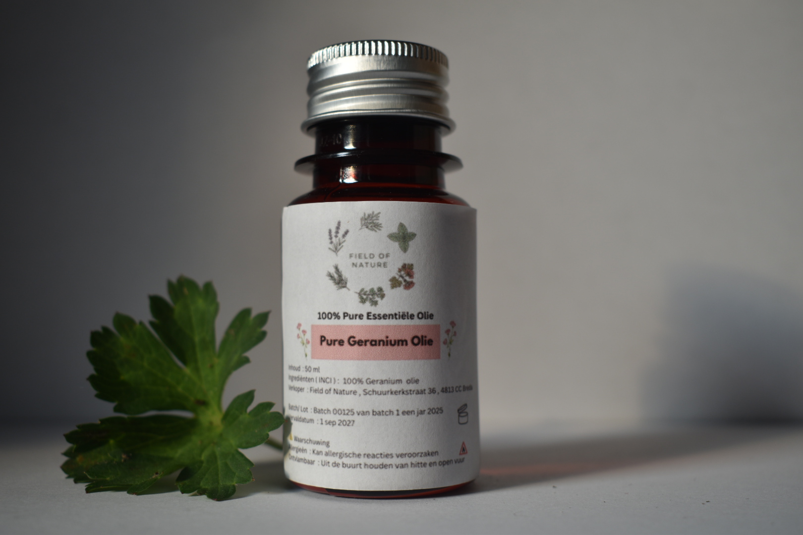 Geranium olie 50ml 100% puur