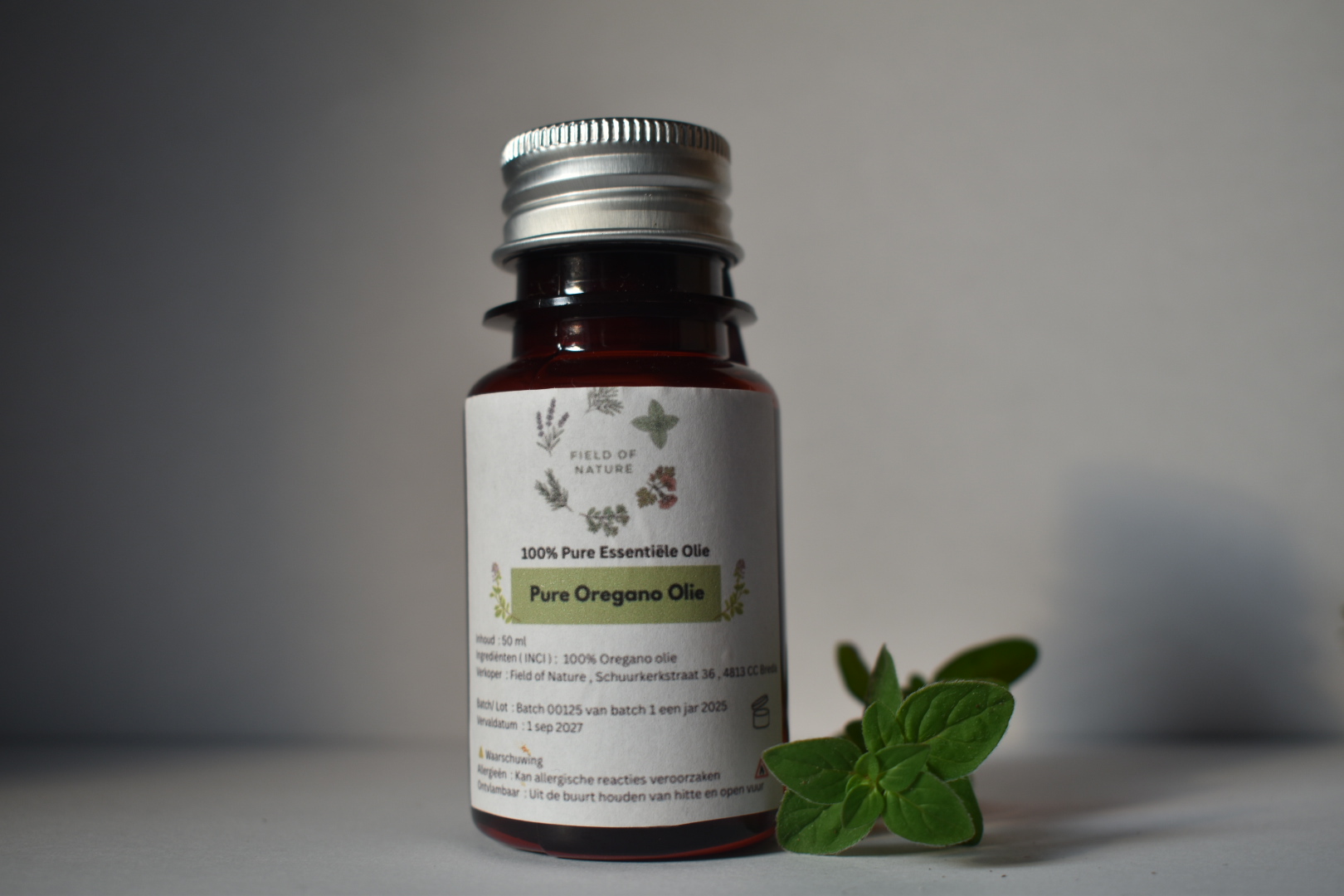 Oregano olie 50ml 100% puur