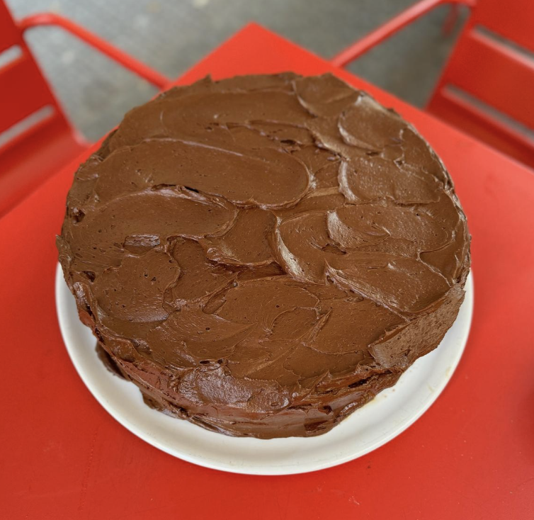 Pastel Chocolate y Frambuesa