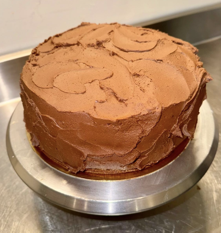 Pastel Chocolate y Frambuesa