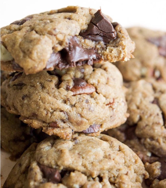 Cookie Vegana con chocolate y sal 