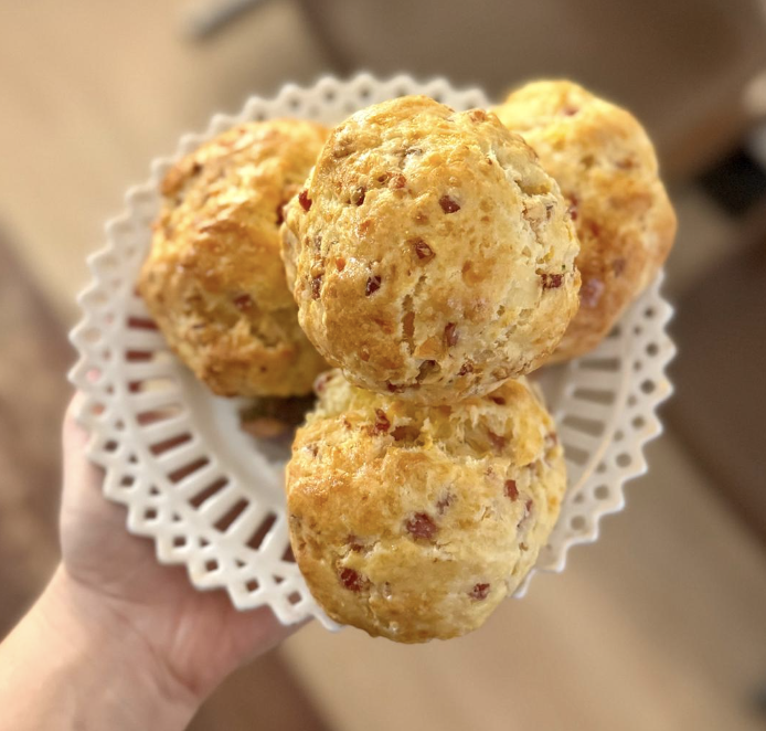 Scon de jamon y queso