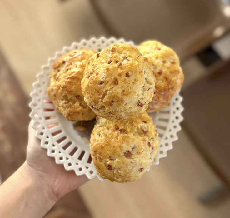 Scon de jamon y queso