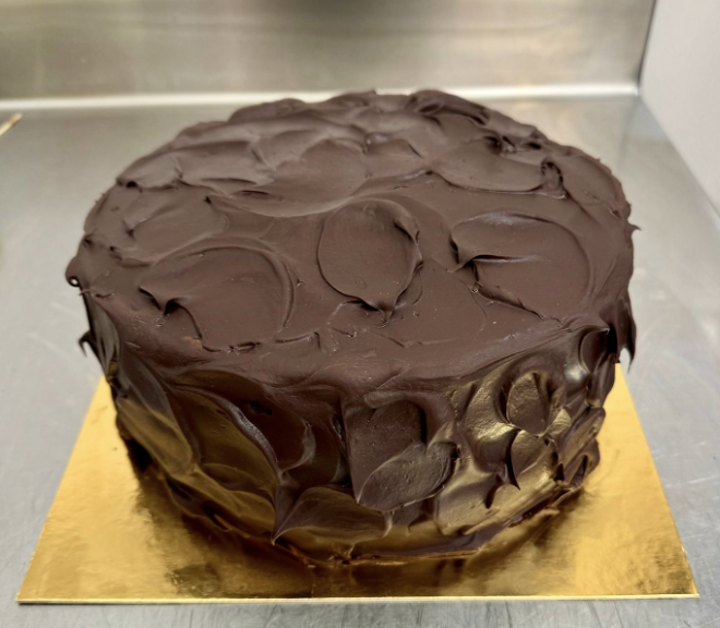 Pastel de chocolate Vegano