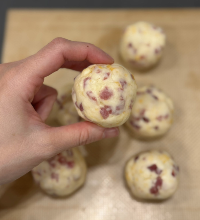 Chipa Jamón y Queso