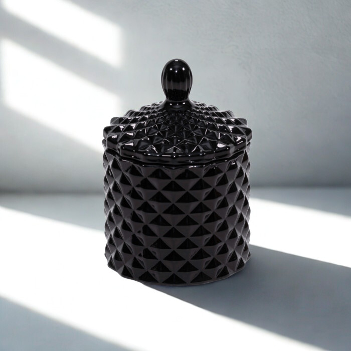 Mini Royal Glossy Black -kynttilä