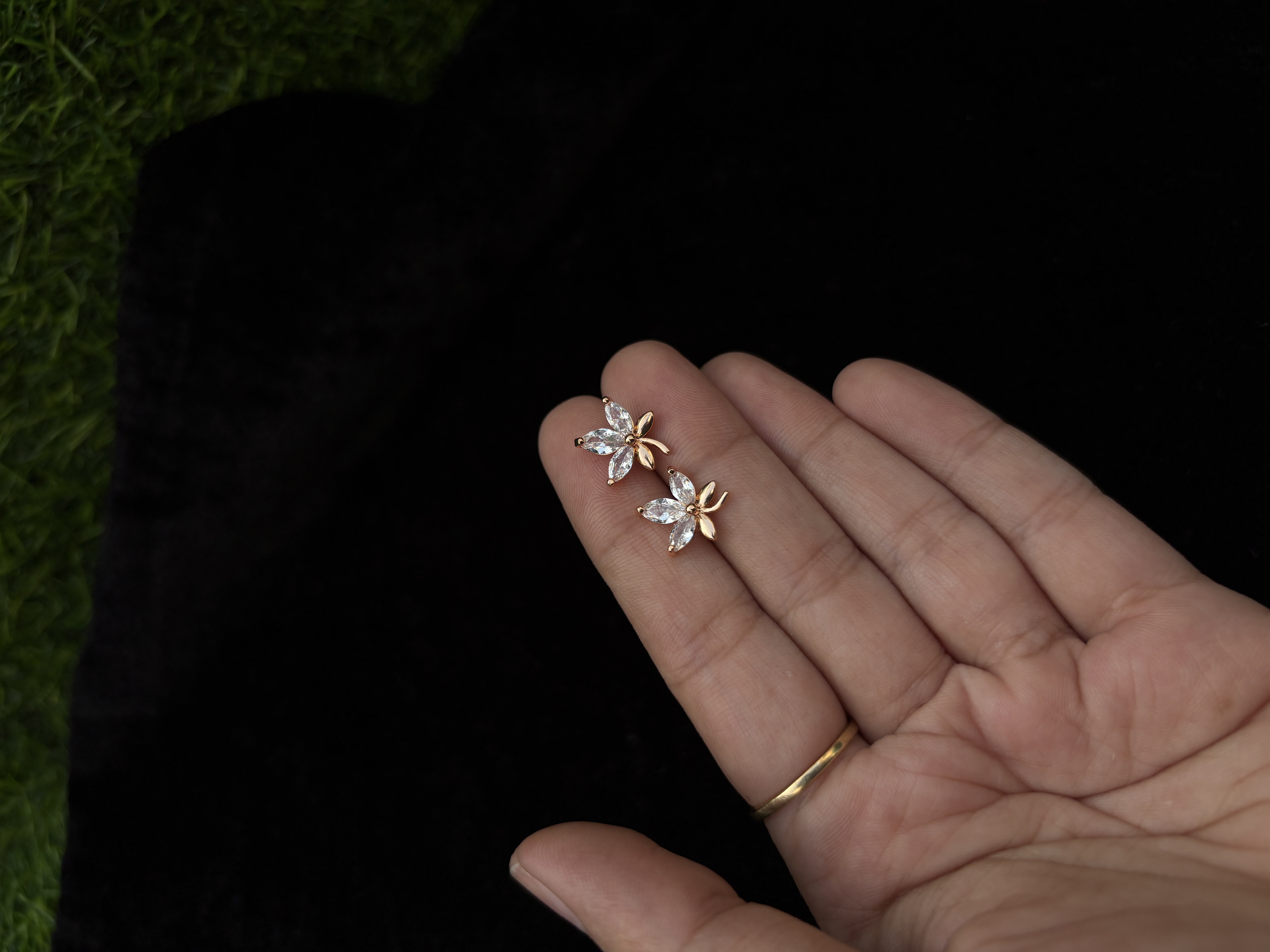 Elegant Butterfly Stud Earrings