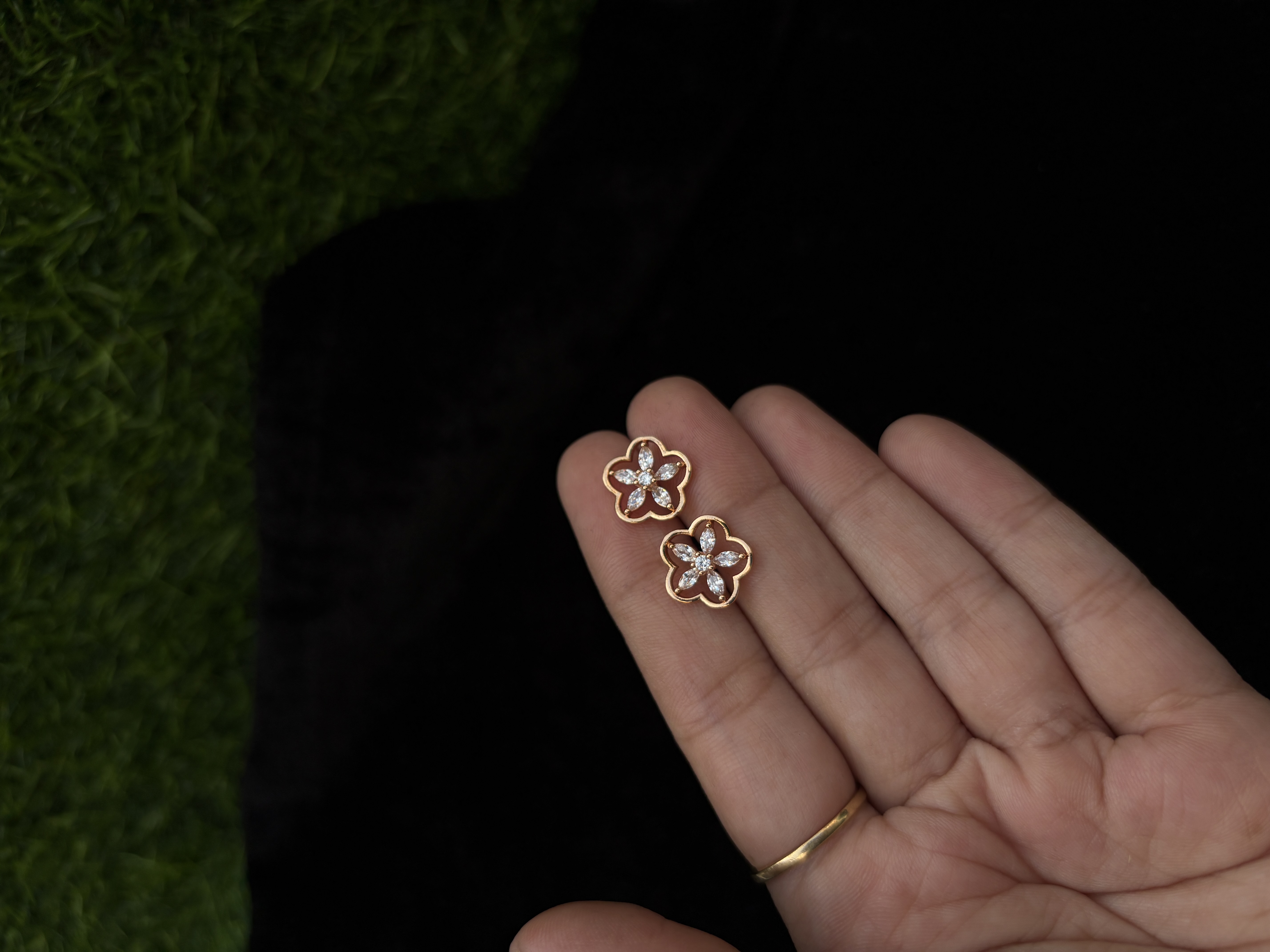 Floral Stud Earrings