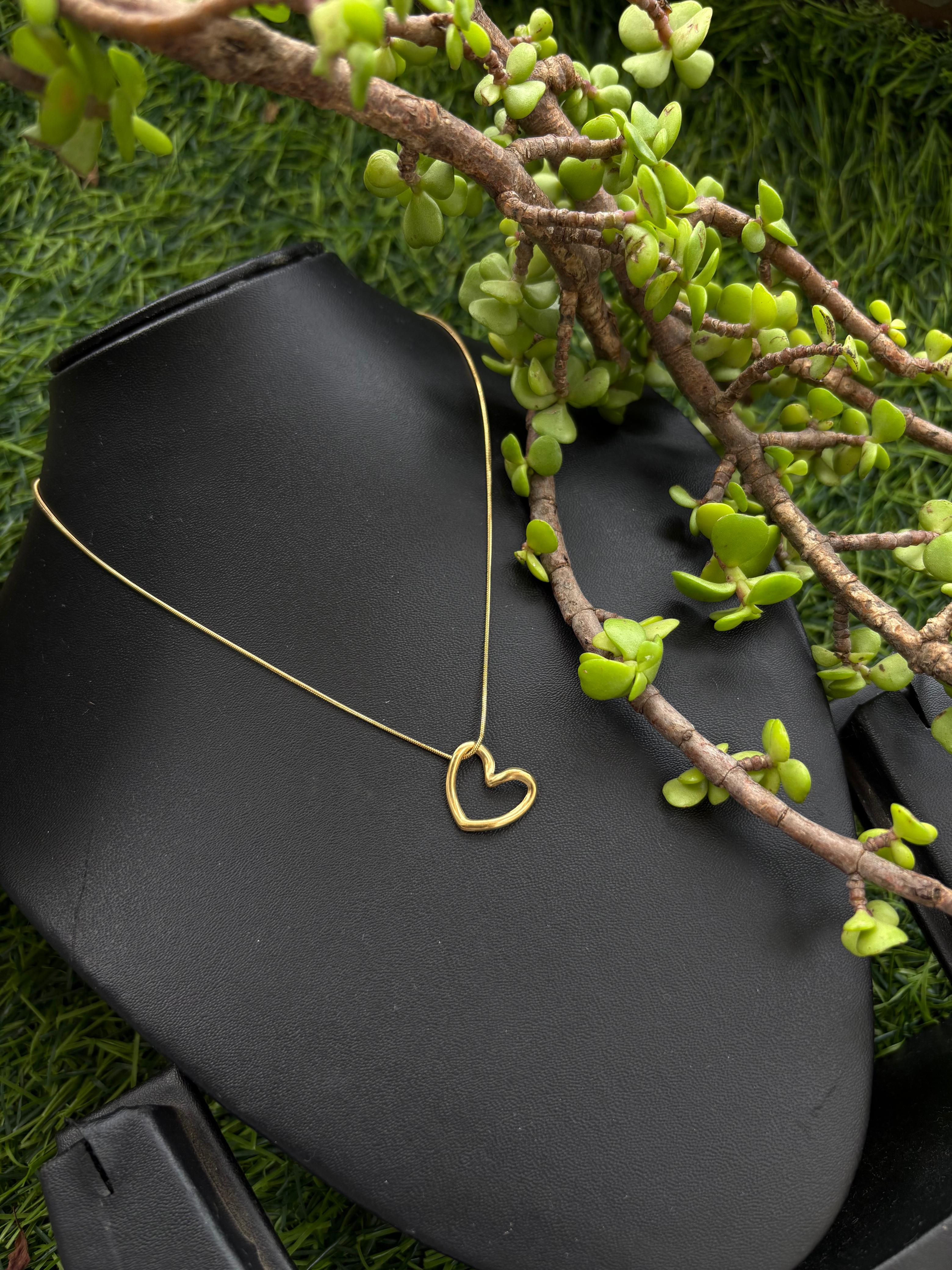 Gold Heart Necklace