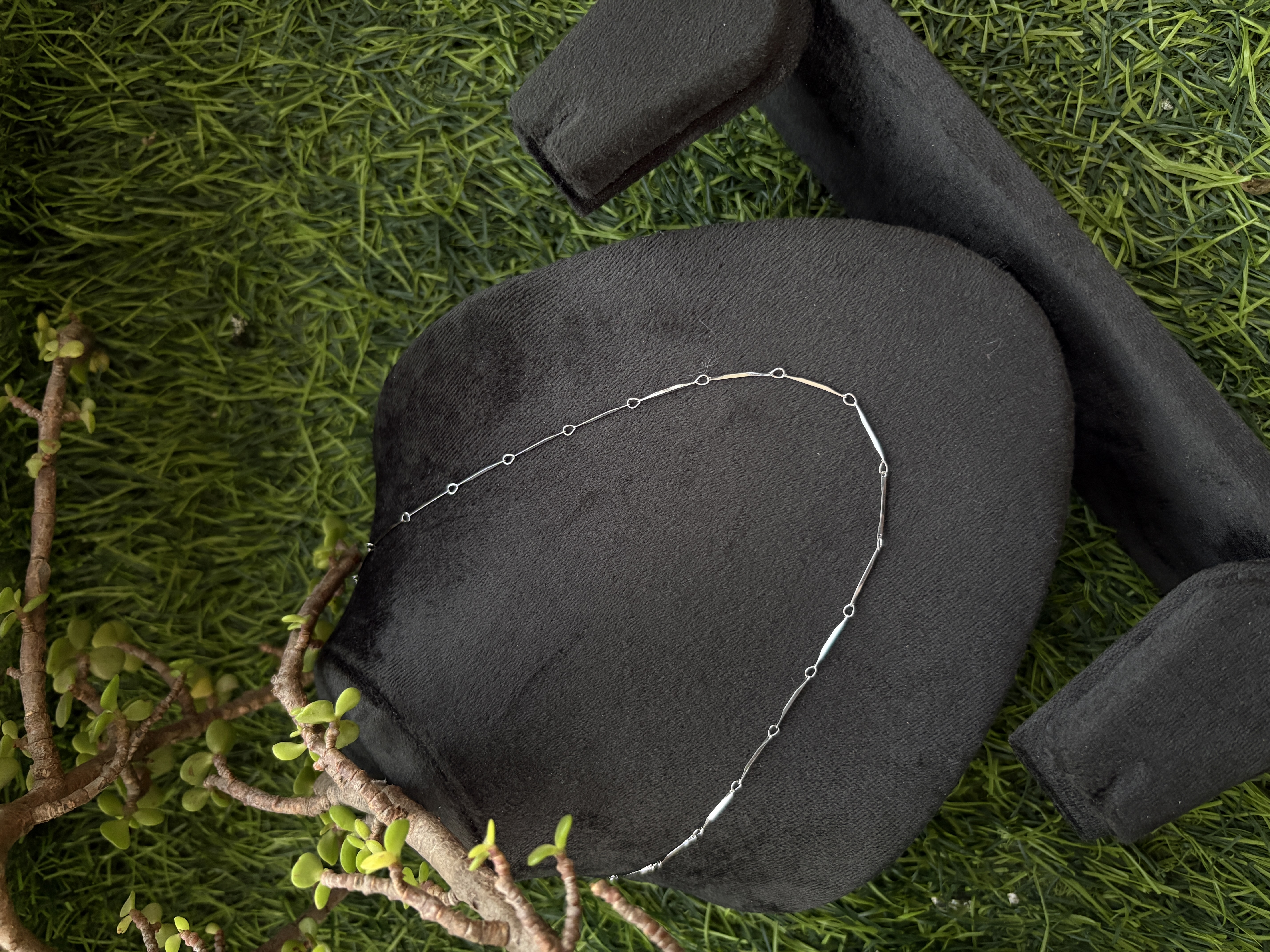 Silver Link Necklace