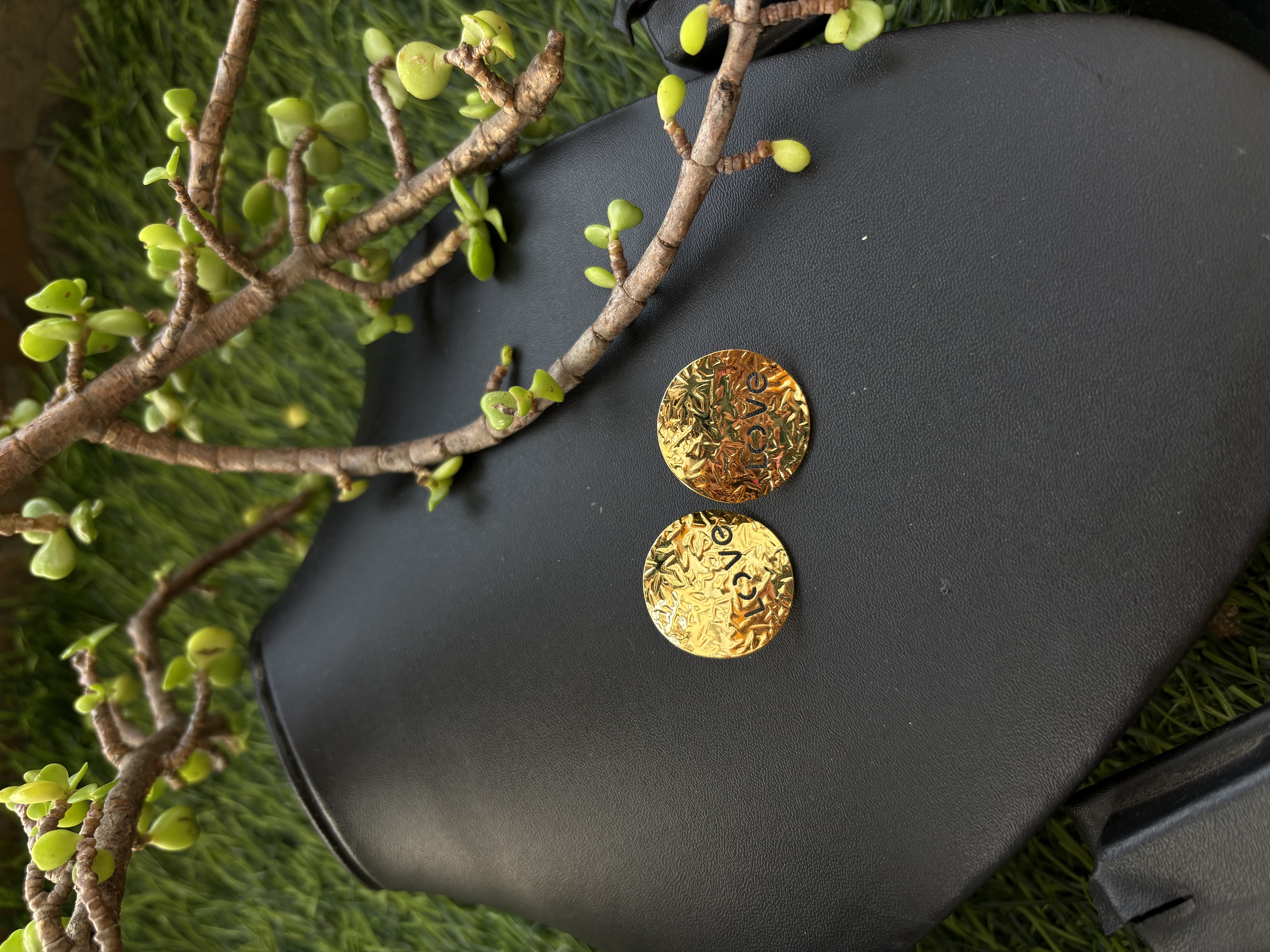 Handcrafted Gold Coin