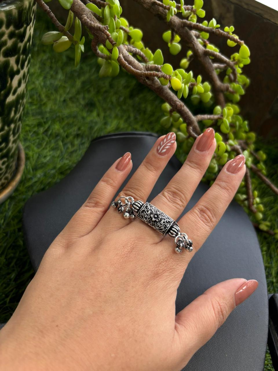 Artisan Silver Statement Ring