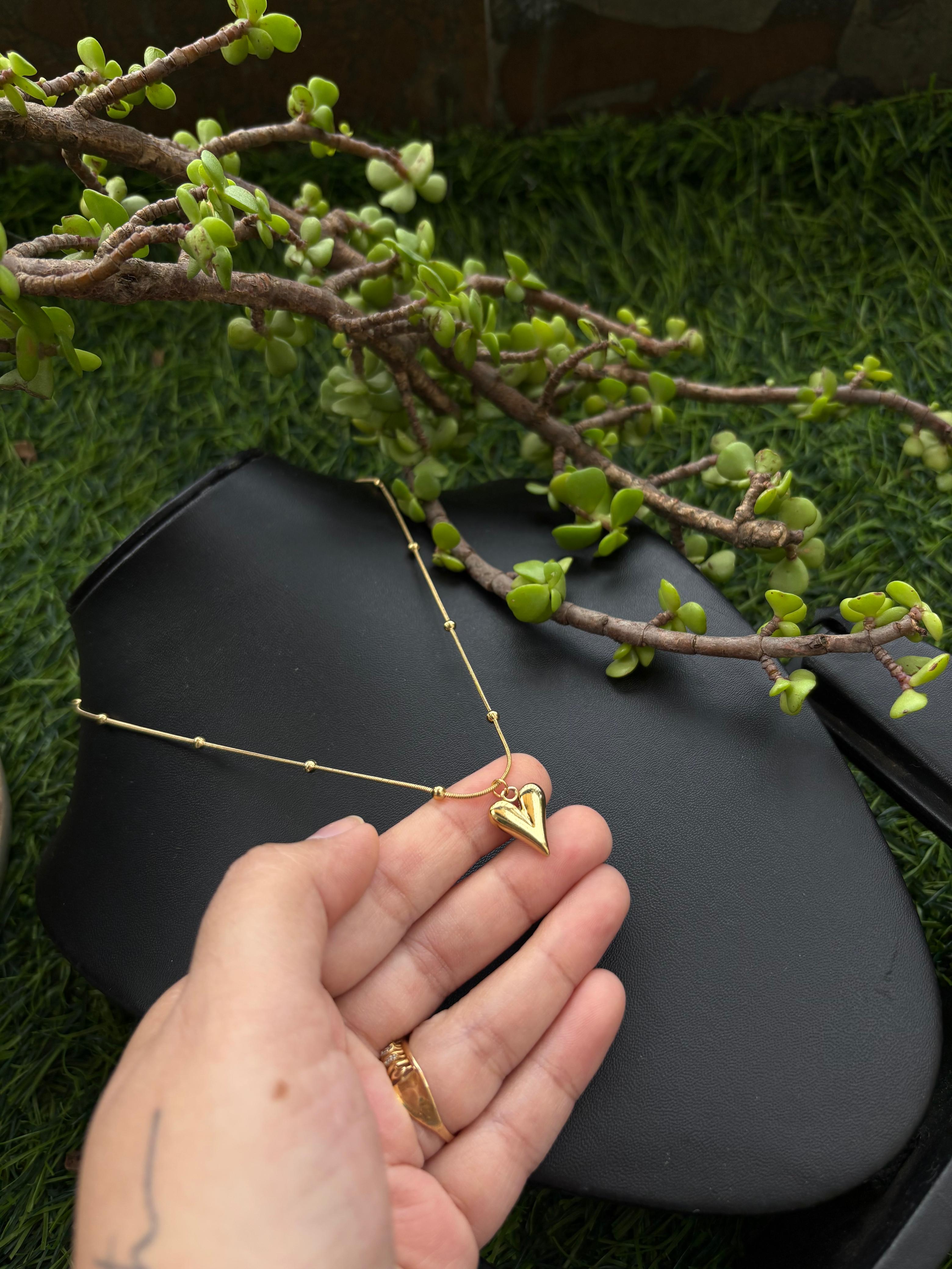 Gold Heart Necklace
