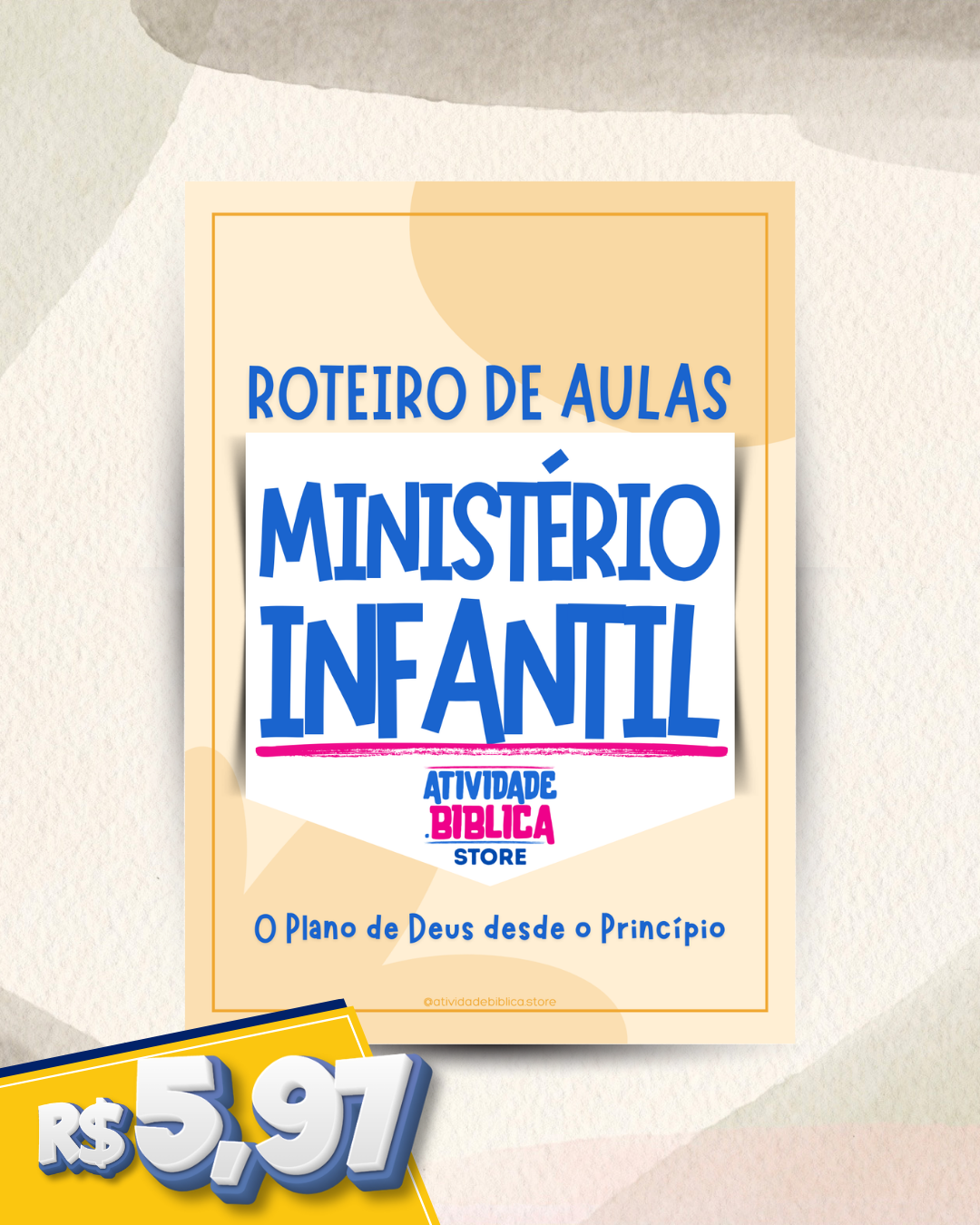 Roteiro para Ministério Infantil - O Plano de Deus desde o Início