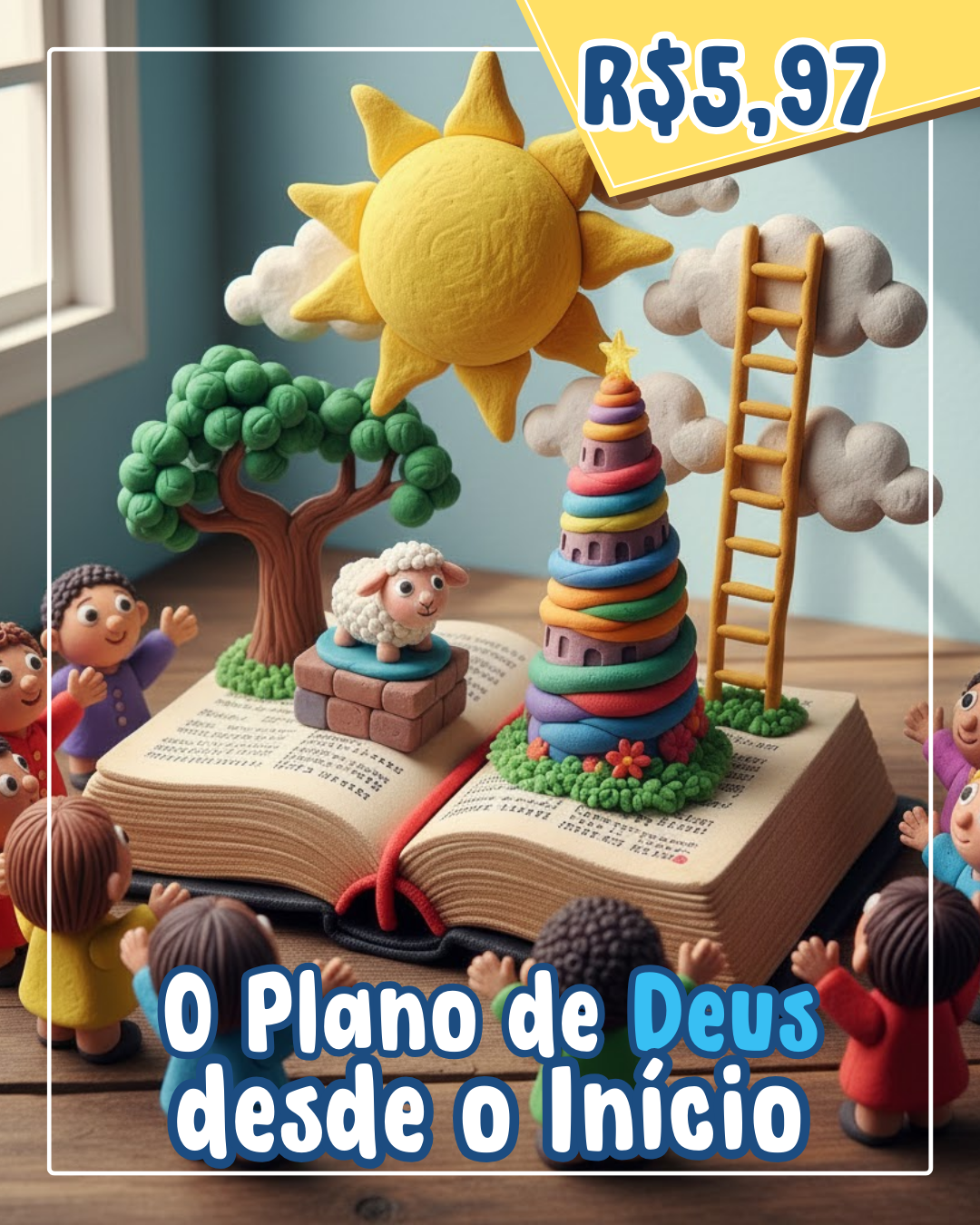 Roteiro para Ministério Infantil - O Plano de Deus desde o Início