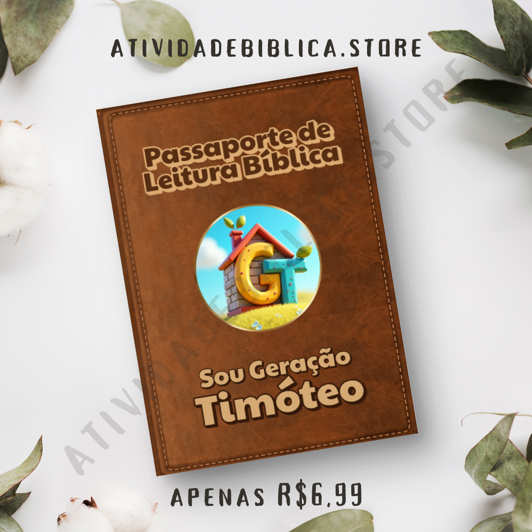 Passaporte de Leitura Bíblica – Projeto Geração Timóteo