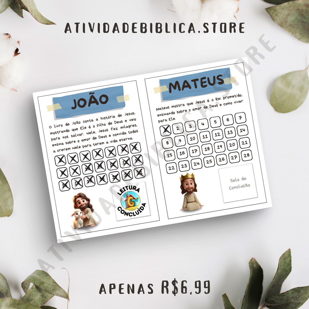 Passaporte de Leitura Bíblica – Projeto Geração Timóteo