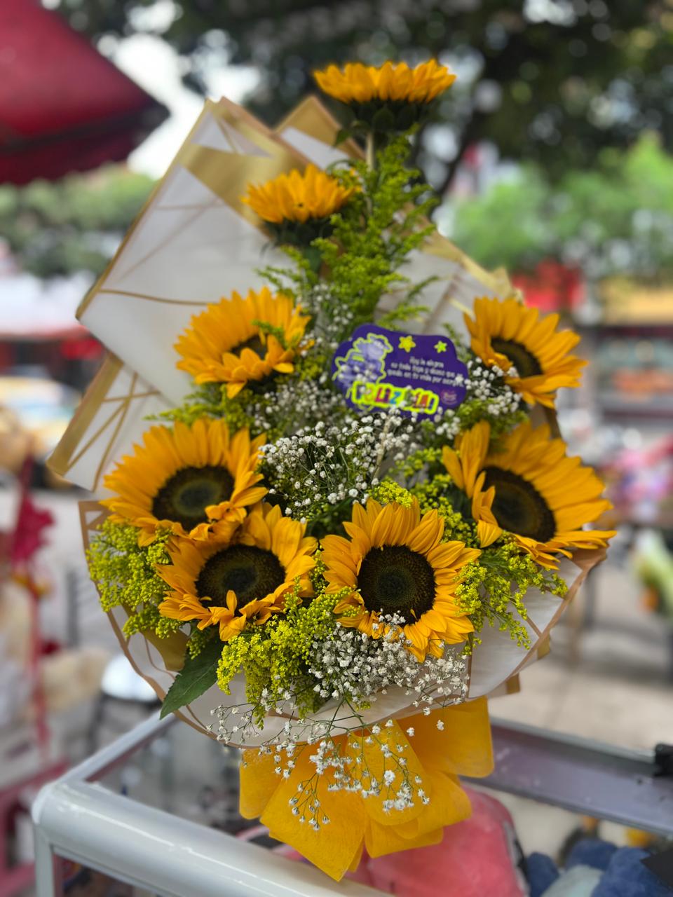 Ramo de girasoles