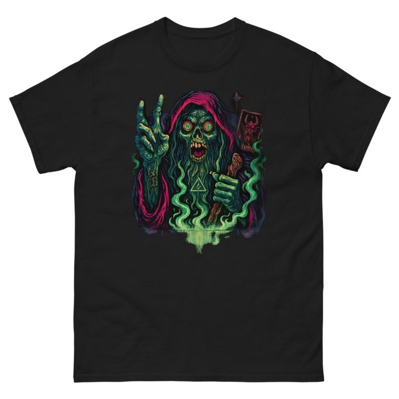 Zombie Warlock Graphic T-Shirt