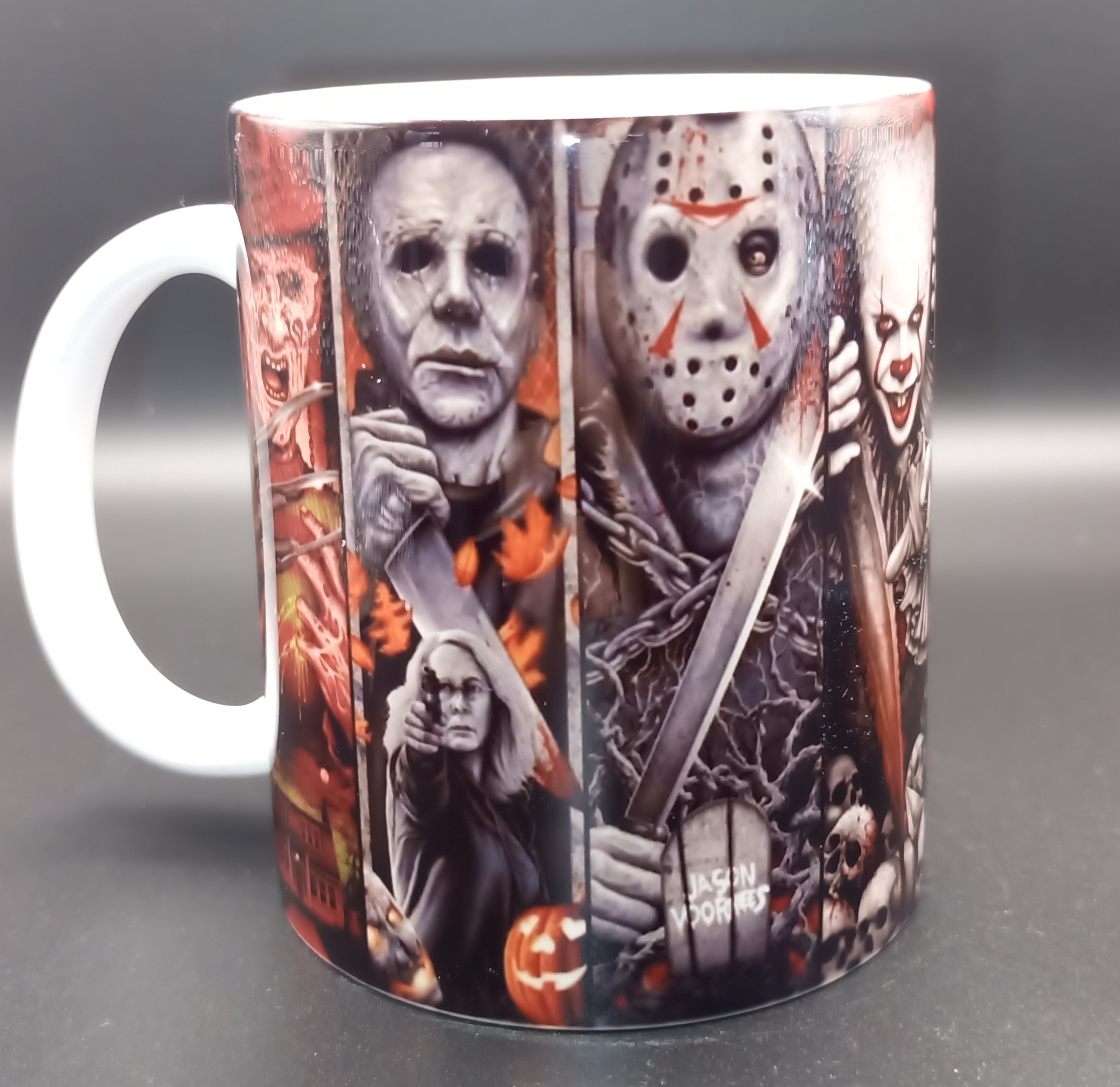 Horror Characters Themed Coffee Mug