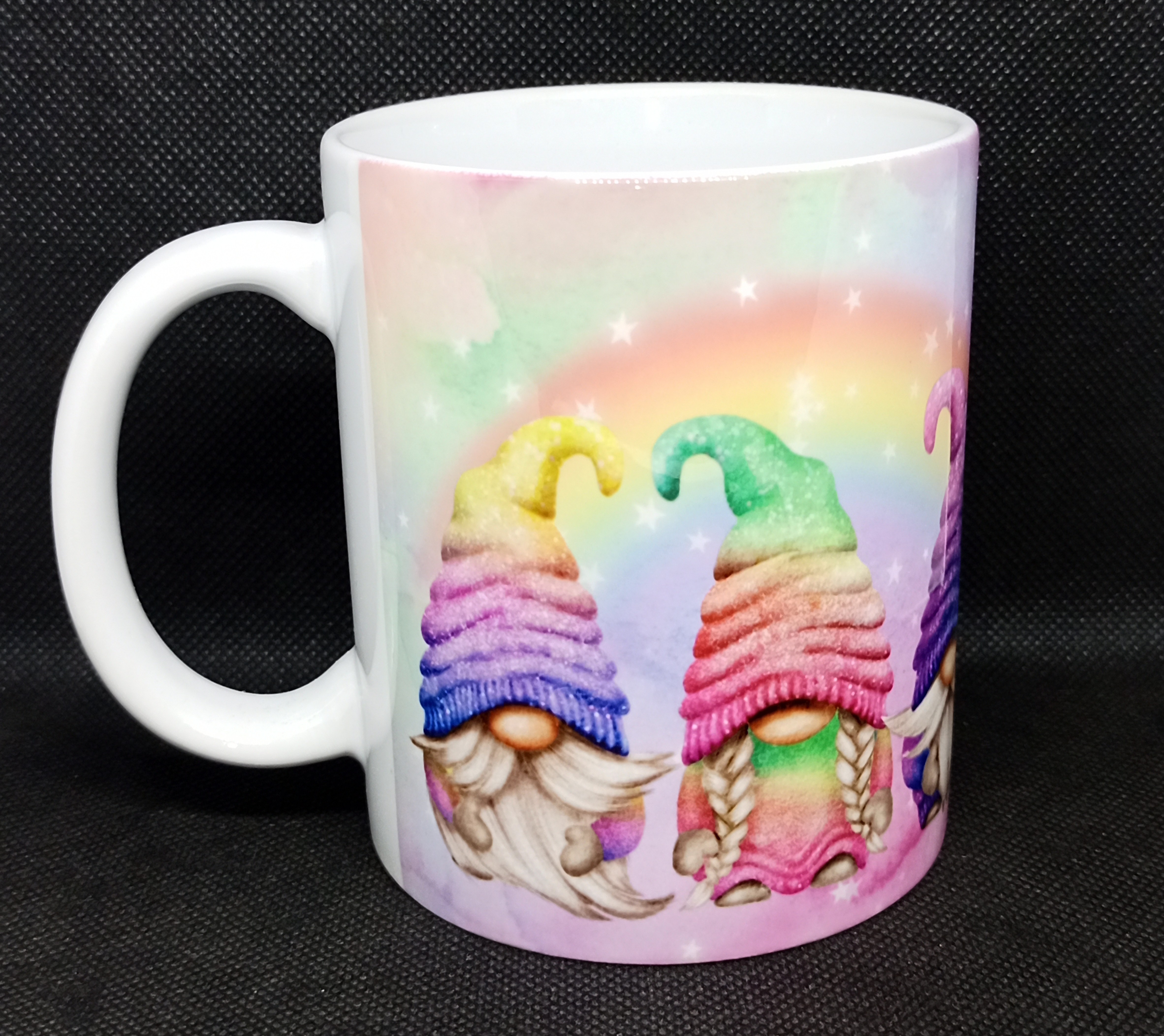Rainbow Gnome Mug