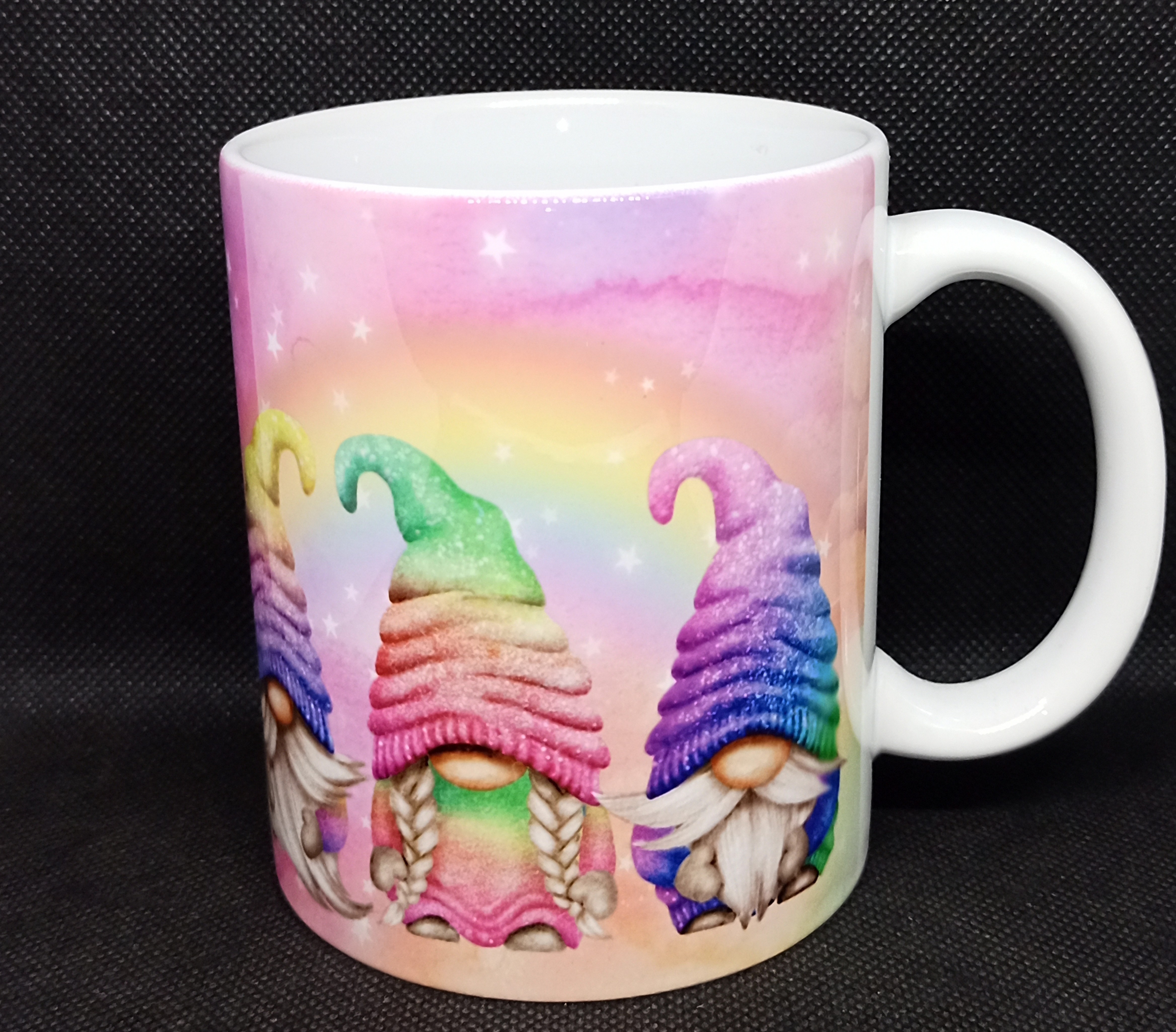 Rainbow Gnome Mug