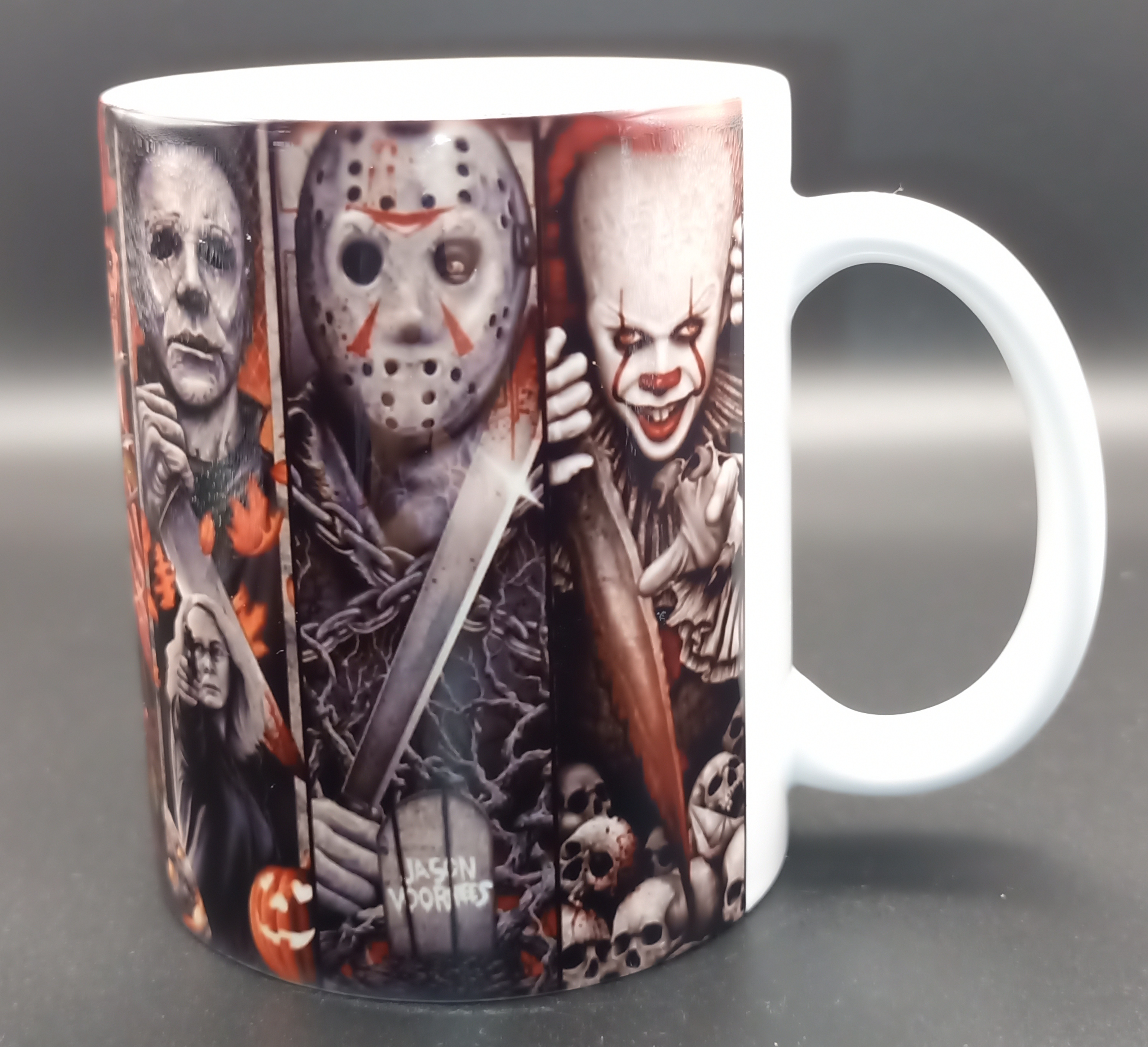 Horror Characters Themed Coffee Mug