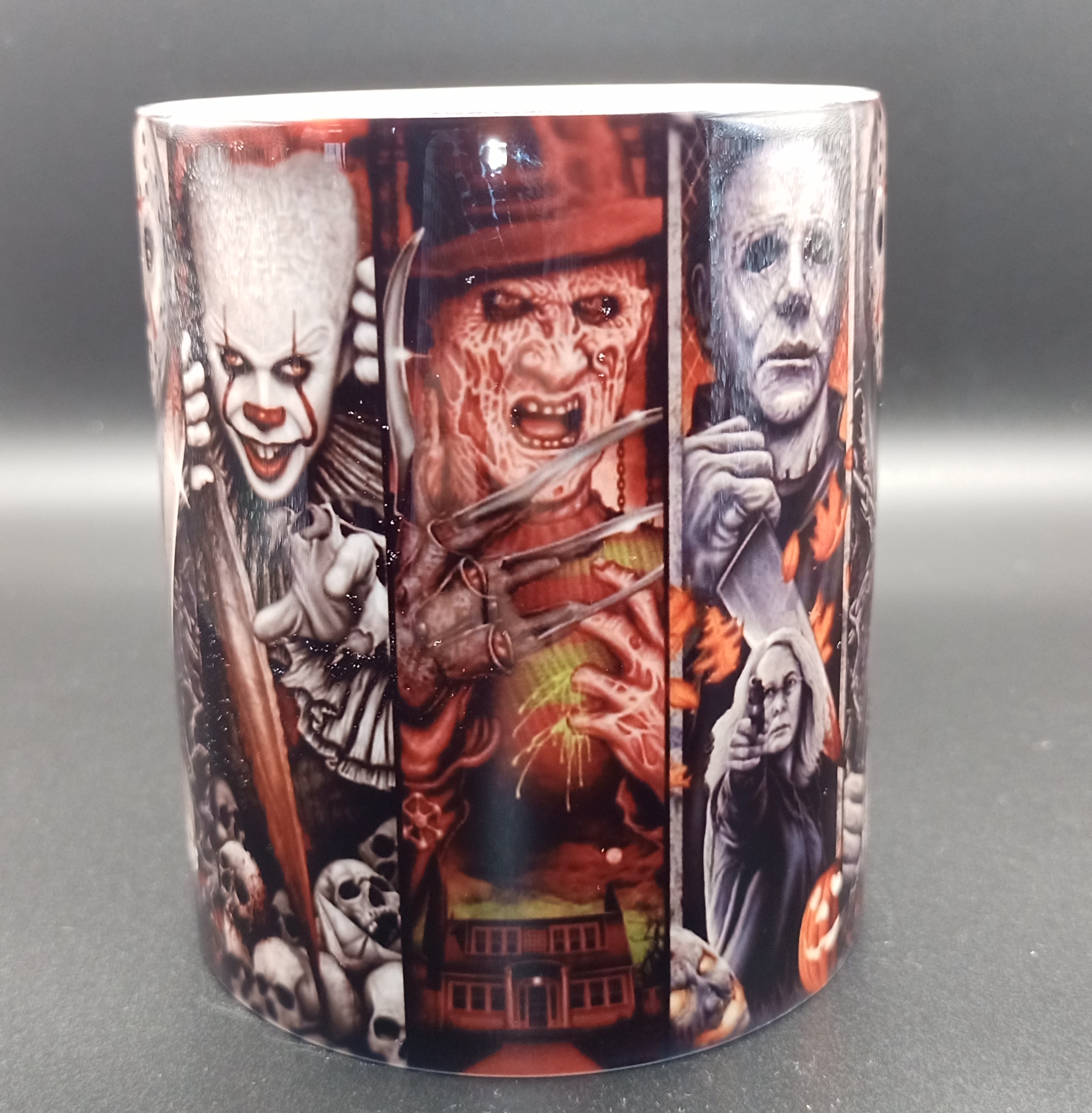 Horror Characters Themed Coffee Mug