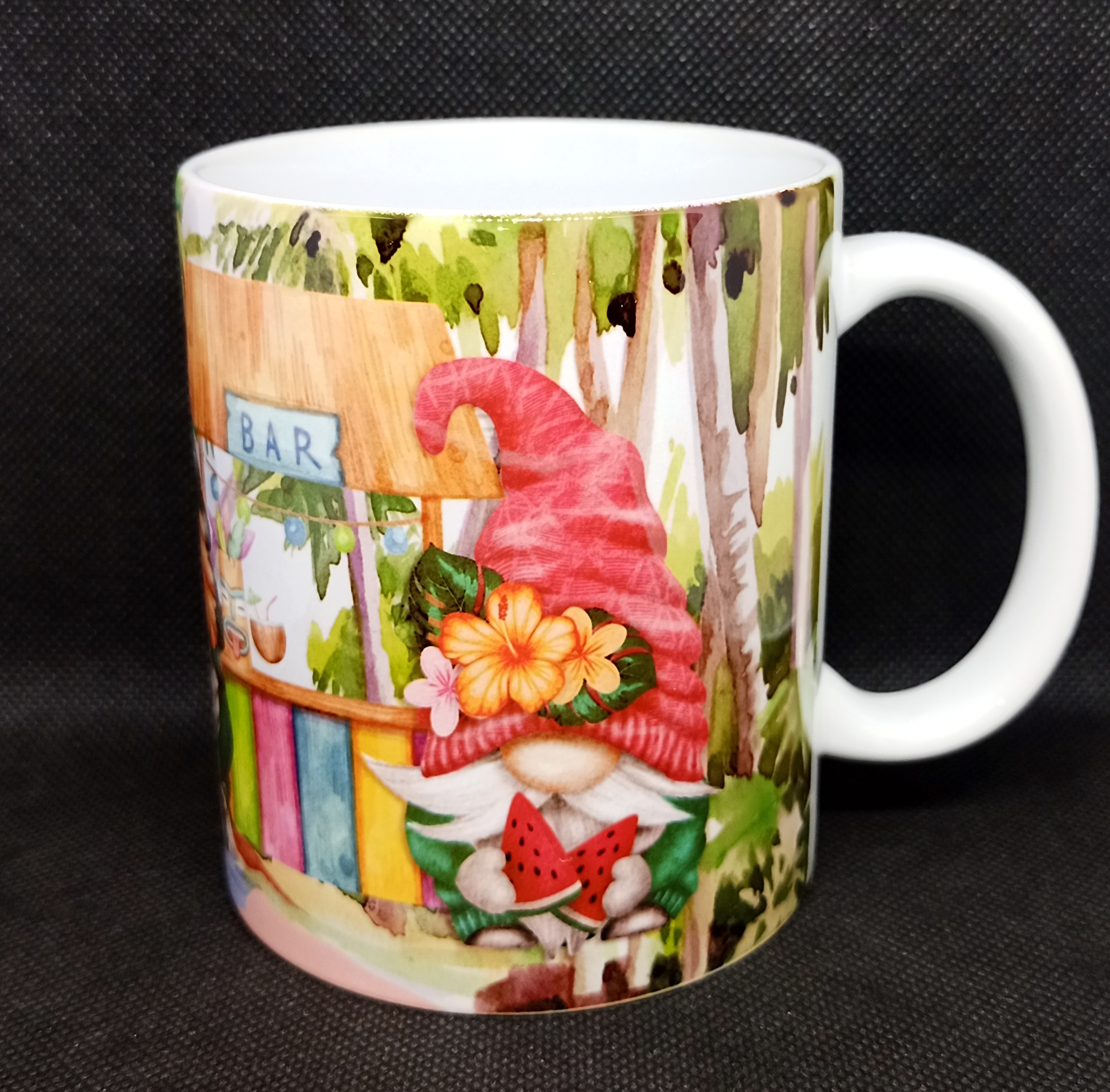 Gnome-themed Ceramic Mug