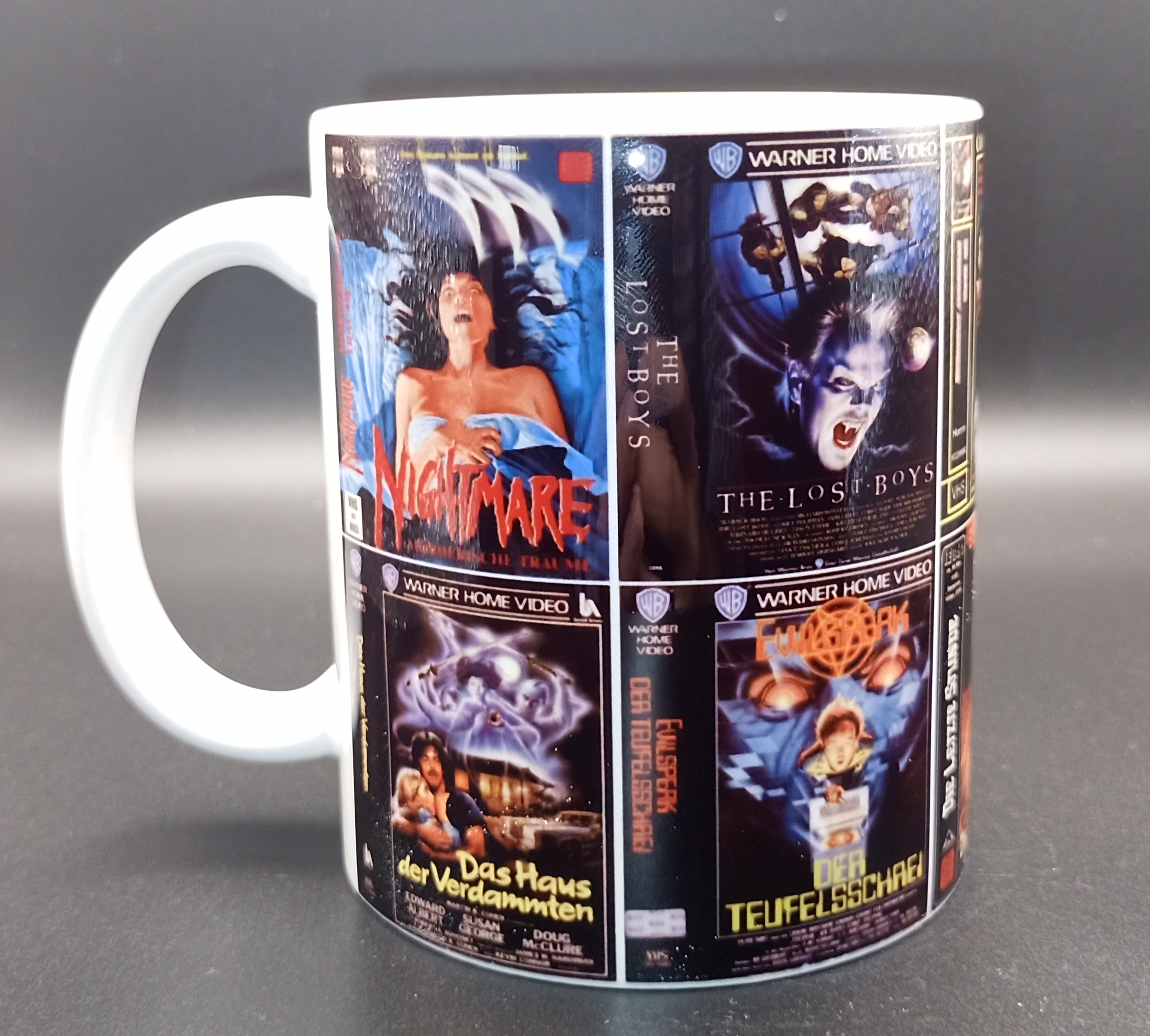 Retro Horror Movie Poster Mug
