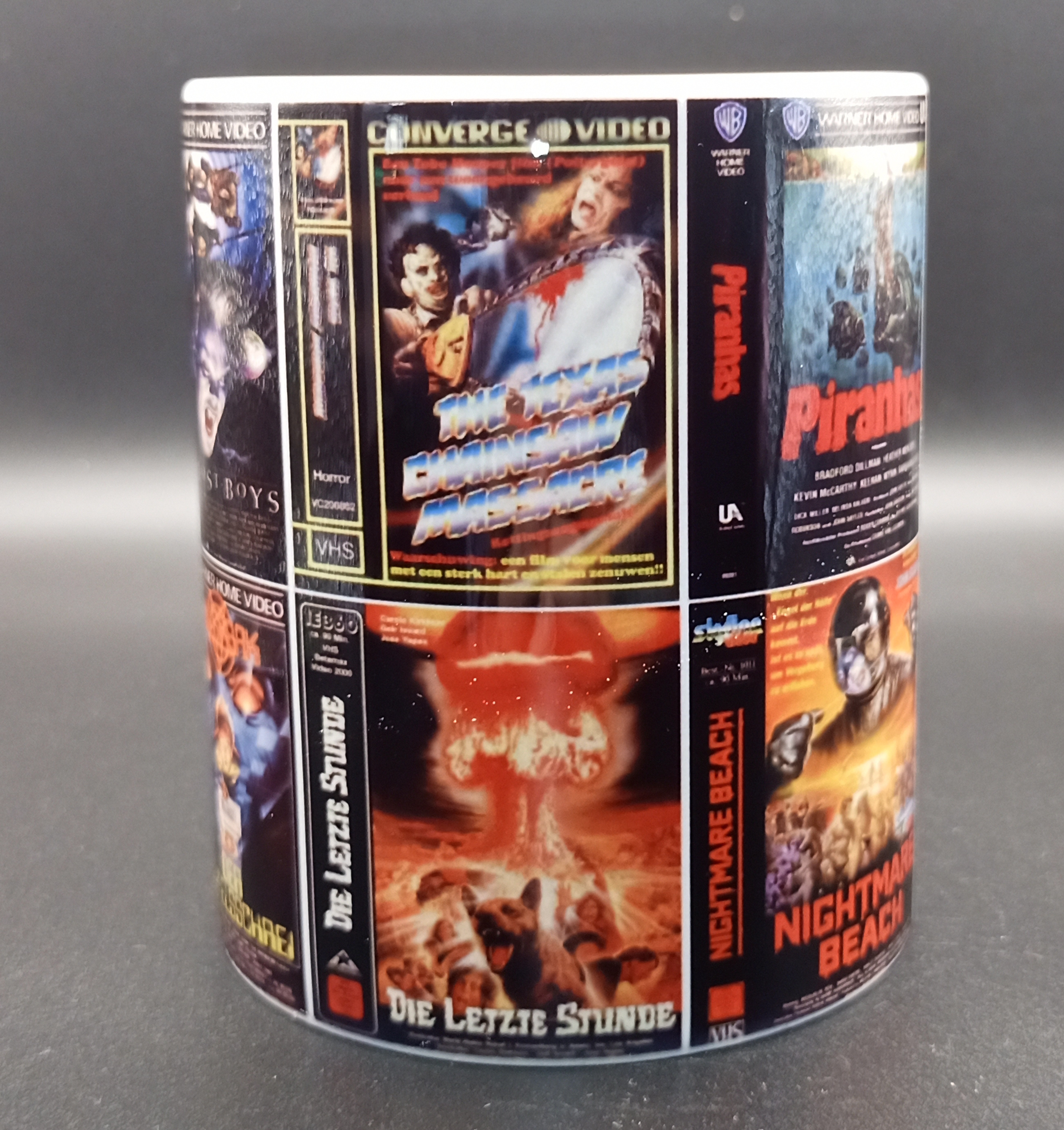 Retro Horror Movie Poster Mug