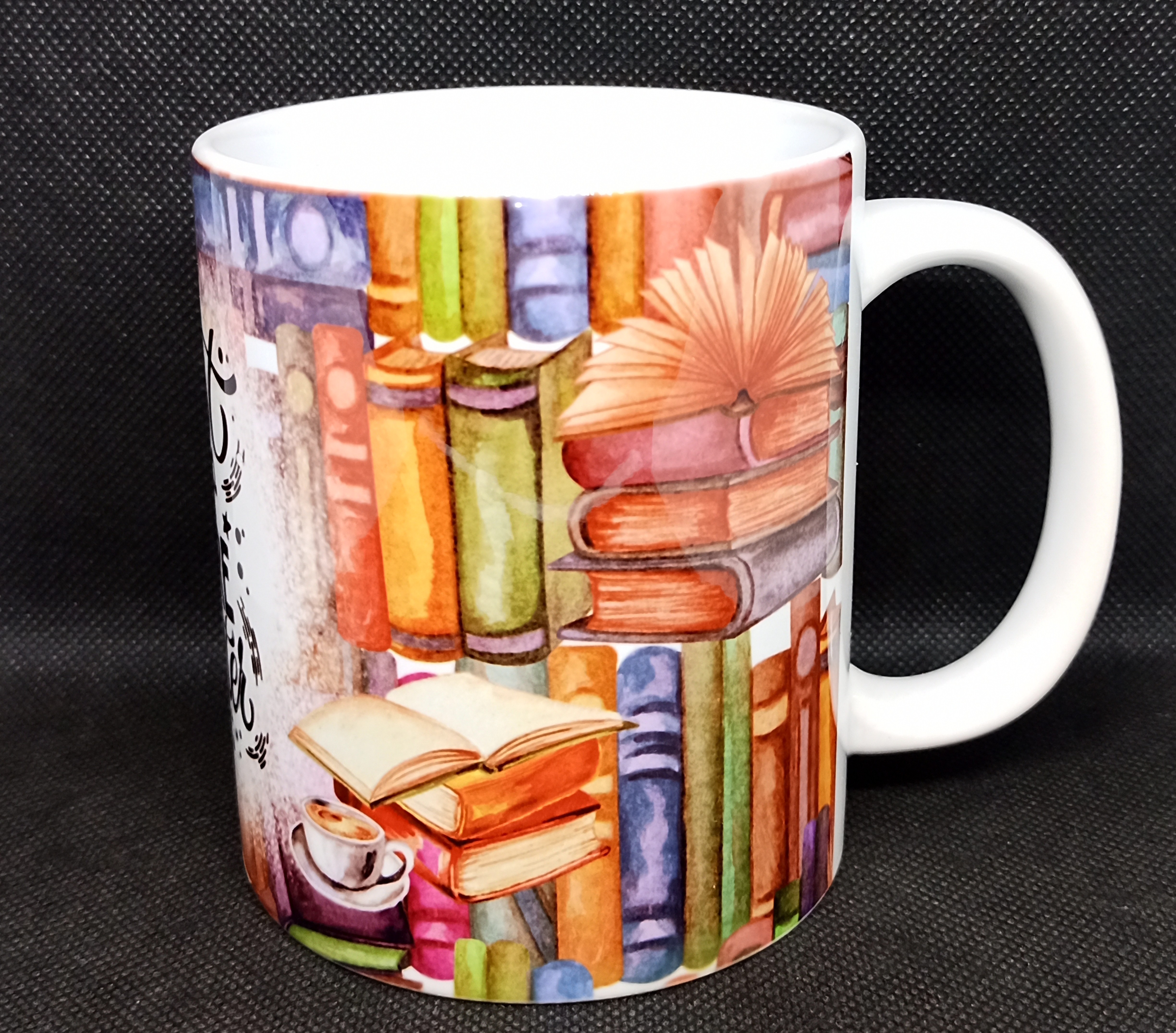 Book Lover’s Ceramic Mug