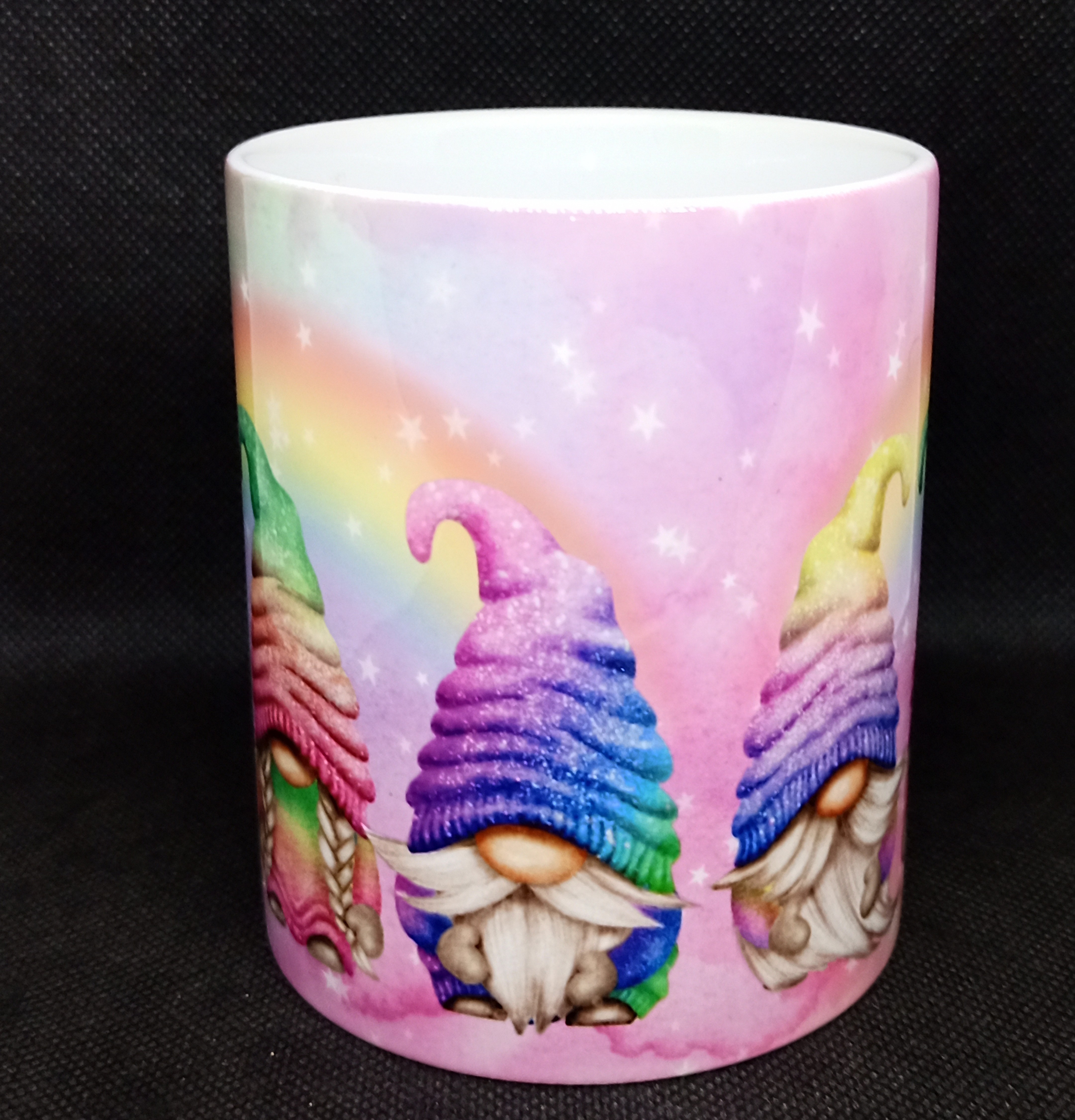 Rainbow Gnome Mug