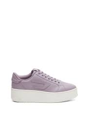 Zapatilla lila de plataforma