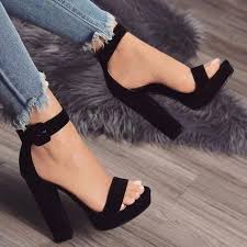 Sandalias de tacón alto