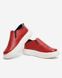 Zapatillas rojas casuales