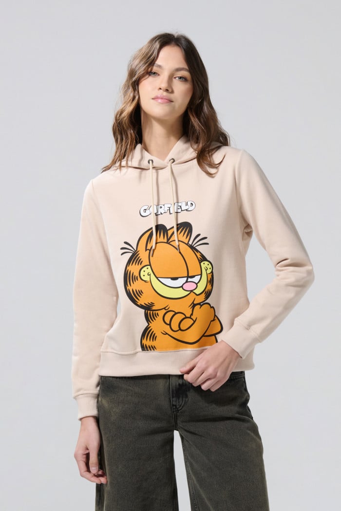 Sudadera Garfield beige