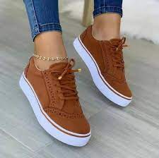 Zapatillas casuales marrones