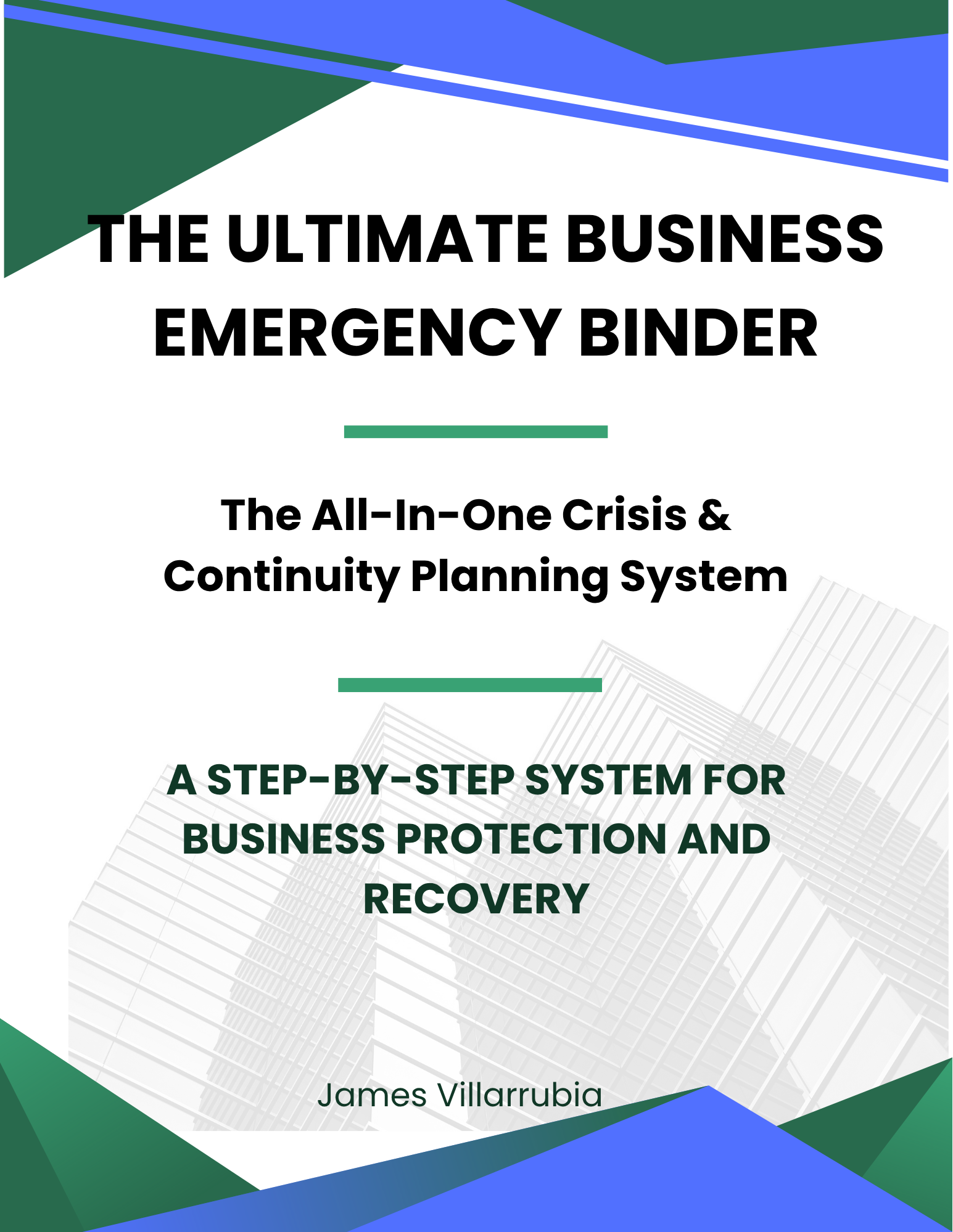 The Ultimate Business Emergency Binder