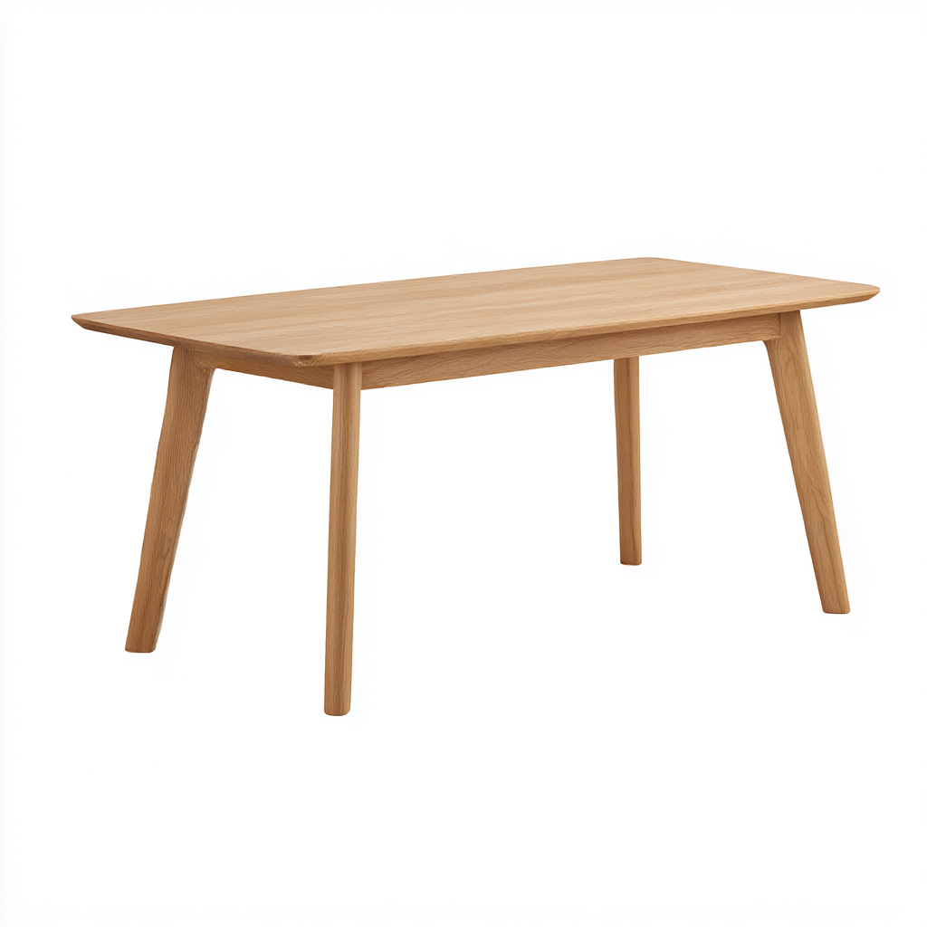 Mesa de Madera Natural Escandinava