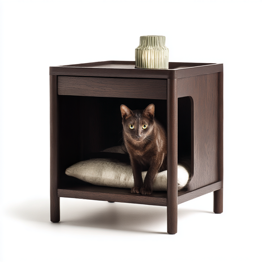 Refugio Elegante para tu Compañero Felino