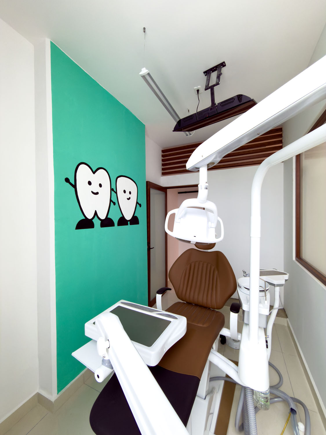 Mural Dientitos Verde